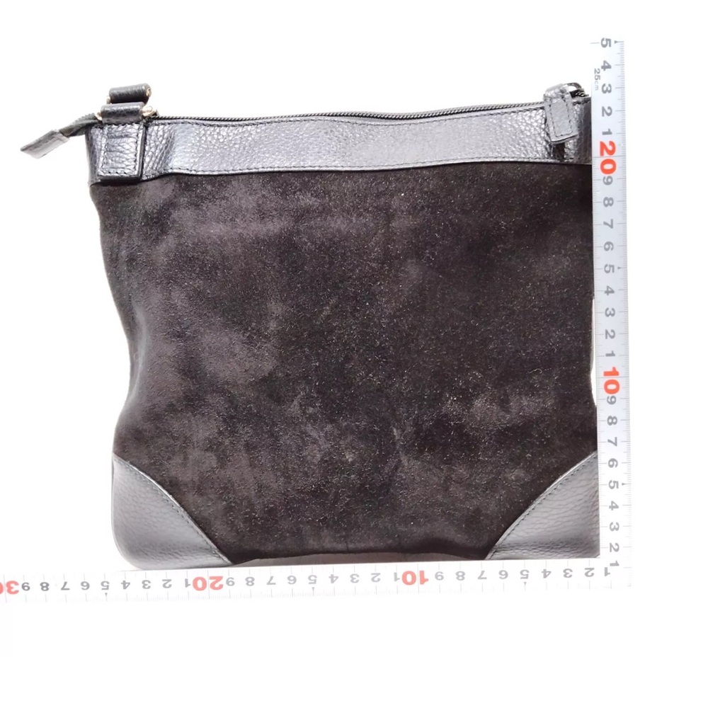 Gucci Crossbody bag  Black Suede Leather